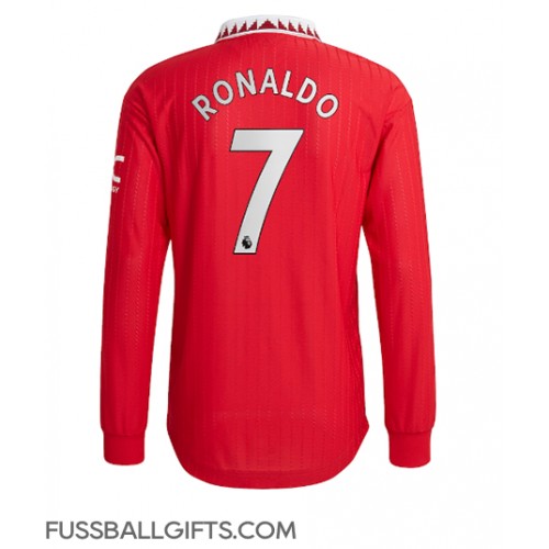 Manchester United Cristiano Ronaldo #7 Fußballbekleidung Heimtrikot 2022-23 Langarm